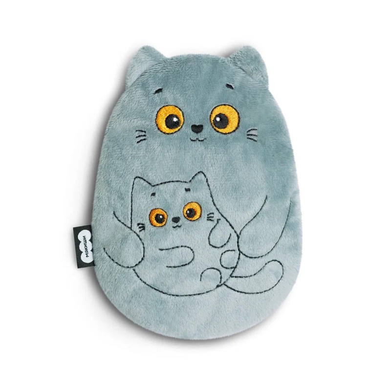 Игрушка-грелка с вишневыми косточками 3 в 1 "Мякиши" Кошка с котенком 917 Игрушка-грелка с вишневыми косточками 3 в 1 "Мякиши" Кошка с котенком 917