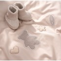 Комплект постельных принадлежностей 6 предметов 100*70 см Teddy Sateen Collection цвет: бежевый КПП6.1-TSC.04