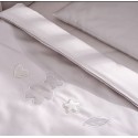 Комплект постельного белья 2 предмета Teddy Sateen Collection цвет: серый