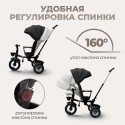 Велосипед трехколесный 4 в 1 Bubago Marco цвет: черный BG 214-2