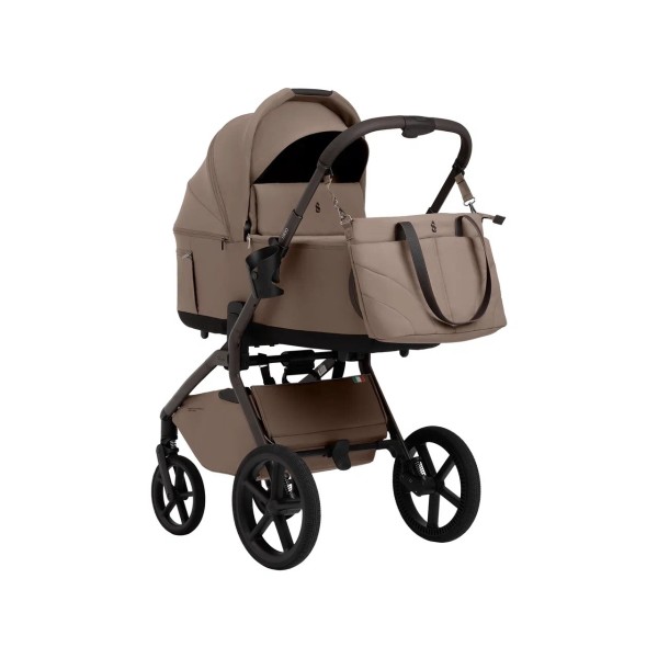 Коляска детская 2в1 со складной люлькой SBL Orso цвет:  Dark Beige
