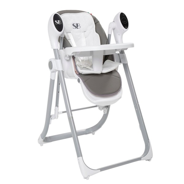 Стульчик для кормления - электрокачели 2 в 1 Sweet Baby Amuleto цвет: Grey