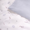 Комплект постельного белья для детей Perina SLEEPY (Голубой), артикул: КПБ3.100-SL.10, 3 предмета (состав: пододеяльник 100х100см; простыня 100х70см; 
