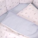 Комплект постельного белья для детей Perina SLEEPY (Голубой), артикул: КПБ3.100-SL.10, 3 предмета (состав: пододеяльник 100х100см; простыня 100х70см; 