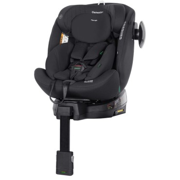 Автокресло детское 0-36 кг с Isofix Carrello Genesis + цвет: Absolute Black ST-7