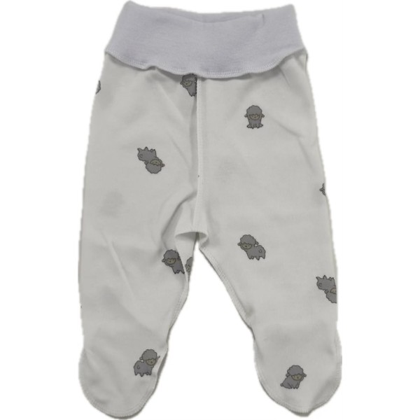 Ползунки для малыша 50 см Newborn принт: барашки Т-132