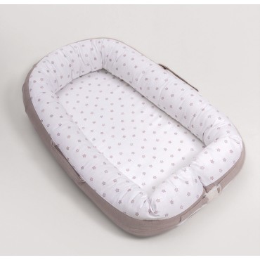 Кокон-гнездышко-колыбель для малыша Perina Soft Cotton цвет: мокко ГН-02.8