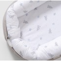 Кокон-гнездышко-колыбель для малыша Perina Soft Cotton цвет: серый ГН-02.6