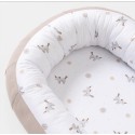 Кокон-гнездышко-колыбель для малыша Perina Soft Cotton цвет: песочный ГН-02.12