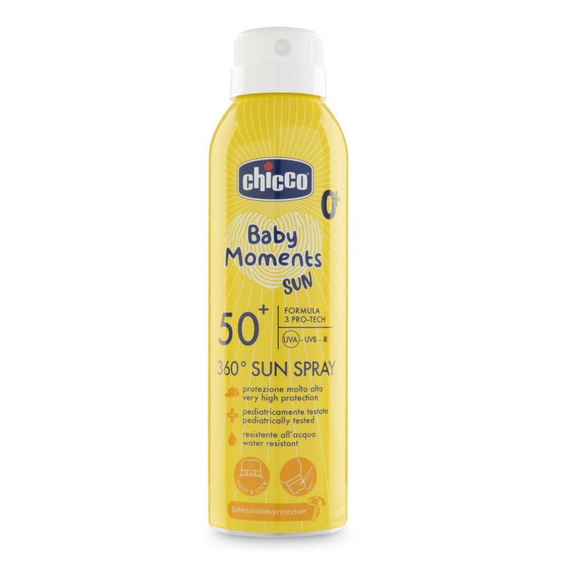 Спрей-аэрозоль солнцезащитный SPF50+ 150 мл Chicco