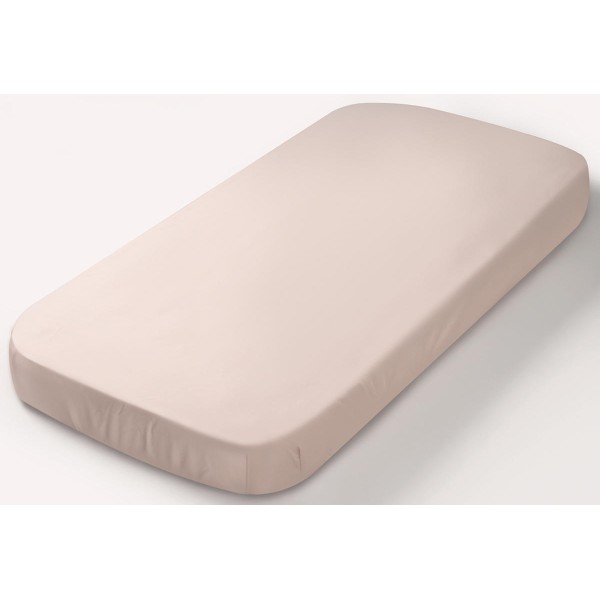 Простыня на резинке детская Perina Semi-oval, артикул: ПР-С.145.70.4, цвет: бежевый, размер: 145х70см, для матраца с закругленными углами, п/э пакет