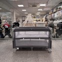 Детская приставная кровать манеж Carrello Porta цвет: ash grey CRL-18103