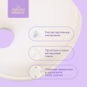 Детская анатомическая подушка до 1 года со съемным чехлом Бабочка Фабрика Облаков цвет: молочный FBD-0002 Детская анатомическая подушка до 1 года со съемным чехлом Бабочка Фабрика Облаков цвет: молочный FBD-0002