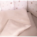 Комплект постельного белья для детей Perina UNA (Бежевый), артикул: КПБ3.1-UNA.04, 3 предмета (состав: пододеяльник 100х100см; простыня 100х70см; наво