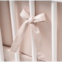 Защита фенс-бортик для детской кроватки Sateen Collection цвет: бежевый ФБ-1.03.04