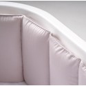 Защита фенс-бортик для детской кроватки Sateen Collection цвет: серый  ФБ-1.03.16