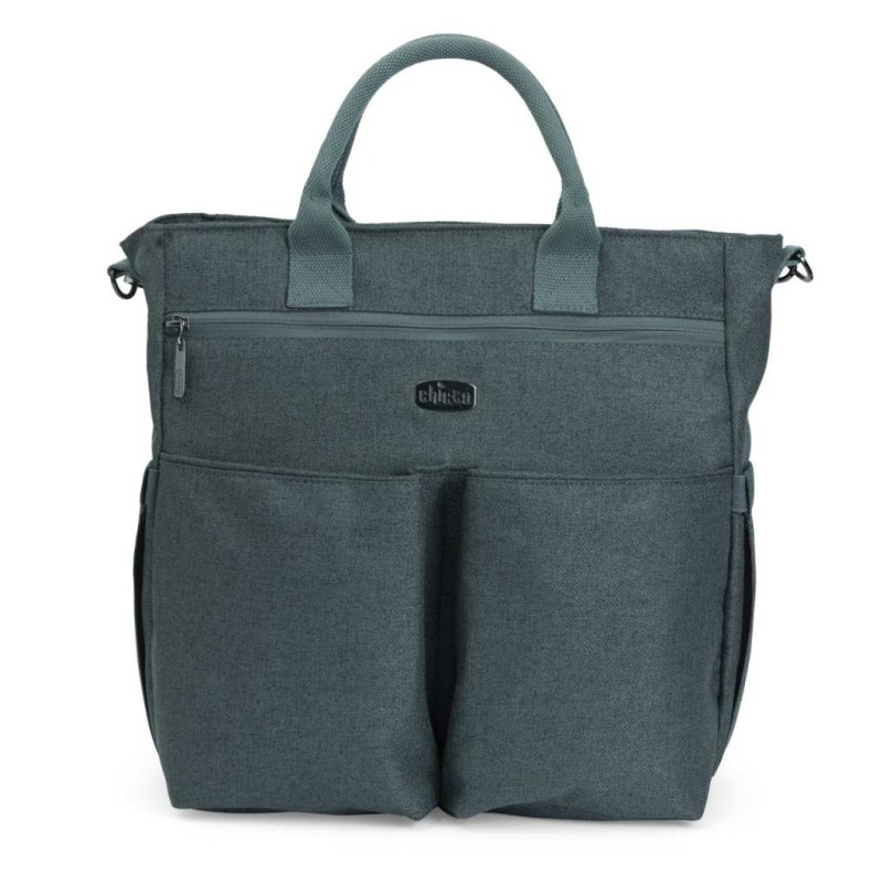 Сумка-органайзер для коляски с матрасиком для пеленания Chicco Parent Bag цвет: fir tree
