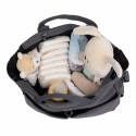 Сумка-органайзер для коляски с матрасиком для пеленания Chicco Parent Bag цвет: black satin