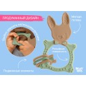 Универсальный прорезыватель BUNNY TEETHER цвет: оливковый