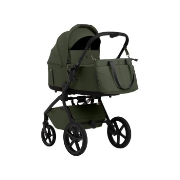 Коляска детская 2в1 со складной люлькой SBL Orso цвет: Dark green