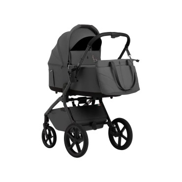 Коляска детская 2в1 со складной люлькой SBL Orso цвет: Dark grey