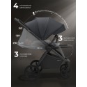 Коляска прогулочная SBL Elegante D цвет: Dark Grey