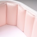 Защита фенс-бортик для детской кроватки Sateen Collection цвет: розовый ФБ-1.03.07 Защита фенс-бортик для детской кроватки Sateen Collection цвет: розовый ФБ-1.03.07