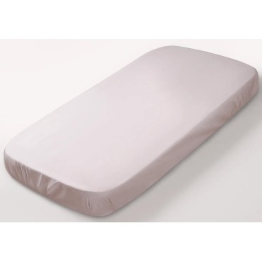Простыня на резинке детская Perina Semi-oval, артикул: ПР-С.145.70.6, цвет: серый, размер: 145х70см, для матраца с закругленными углами, п/э пакет