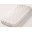Простыня на резинке детская Perina Semi-oval, артикул: ПР-С.145.70.1, цвет: айвори, размер: 145х70см, для матраца с закругленными углами, п/э пакет