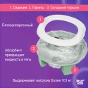 Горшок дорожный складной с многоразовой вкладкой HandyPotty 3 в 1 цвет: графит и вкладка графит