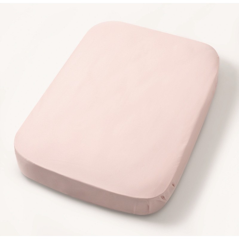 Простыня на резинке детская 100*70 см цвет: розовый ПР-С.100.70.7