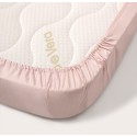 Простыня на резинке детская 100*70 см цвет: розовый ПР-С.100.70.7