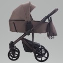 Коляска детская 2 в 1 Bjoy Mia ткань цвет: серо-коричневый 121