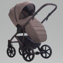 Коляска детская 2 в 1 Bjoy Mia ткань цвет: серо-коричневый 121