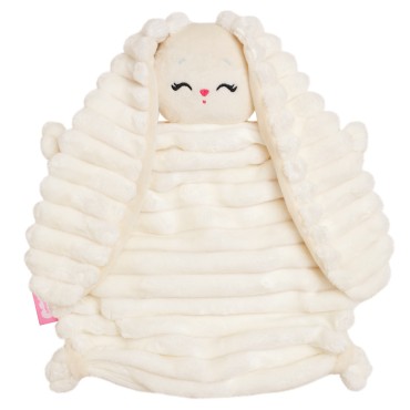 Игрушка-комфортер-платочек Зайка Банни Сгущённое молочко 773