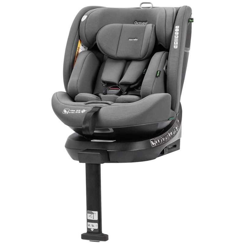 Автокресло детское с Isofix 0-36 кг Carrello Octopus K83 цвет: seashell Grey K83
