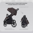 Коляска детская прогулочная Rant Caspia Soft цвет: Shine Brown RA100