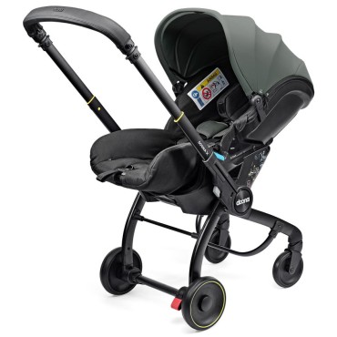 Автокресло-коляска Doona X 0-13 кг цвет: Slate Green (Forest Grey) / серо-зеленый