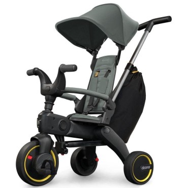 Велосипед детский трехколесный 4 в 1 Simple Parenting Doona Liki Trike S3 цвет: Slate Green (Forest Grey)