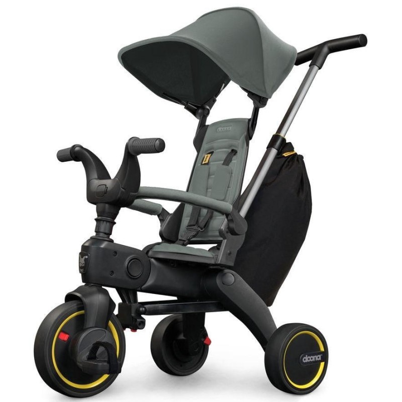 Велосипед детский трехколесный 4 в 1 Simple Parenting Doona Liki Trike S3 цвет: Slate Green (Forest Grey)
