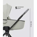 Коляска детская 2 в 1 Rant Teo Soft  цвет: sage RA121