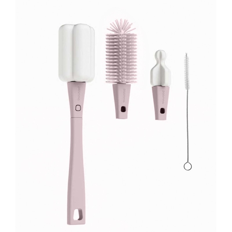 Набор ершиков для мытья бутылочек 4в1 Paomma цвет: Zephyr BR114