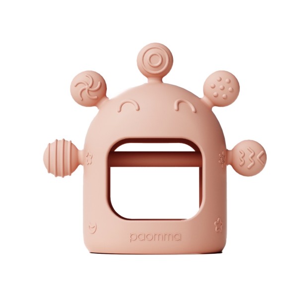 Прорезыватель на руку Мыльные пузыри цвет: Peach PT002