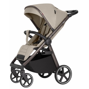 Коляска детская прогулочная Carrello Bravo SL 2025 цвет: Deluxe  Shale Beige CRL-5520