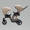 Коляска детская для двойни 2 в 1 Bjoy Mimi цвет: бежевый 109