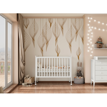 Кроватка детская Lunna Lika Lite на колесах + быстросъемная стенка цвет: белый