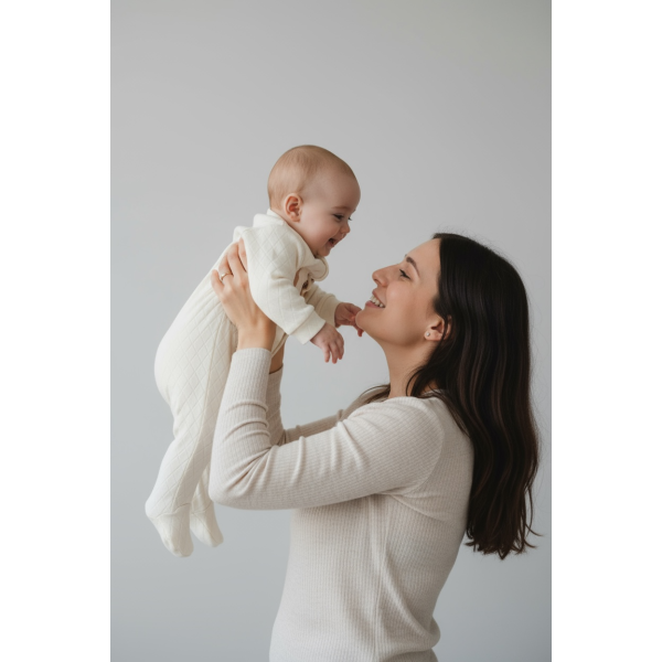 Слип из органического хлопка 50 см цвет: кремовый Т-214