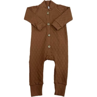 Слип из органического хлопка 68-74 см цвет: терракотовый Т-214