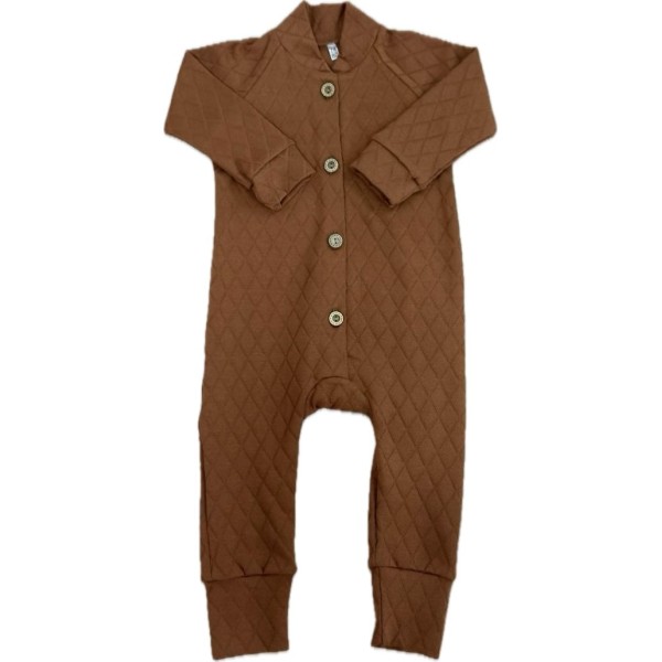 Слип из органического хлопка 68-74 см цвет: терракотовый Т-214