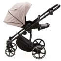 Коляска детская 2 в 1 Adamex Zico New Tip ткань цвет: бежевый TK-72